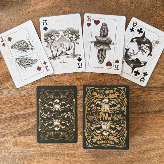 [PREORDER] PNW Evergreen Playing Cards