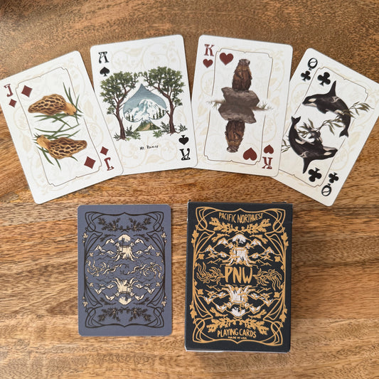 [PREORDER] PNW Mist Playing Cards